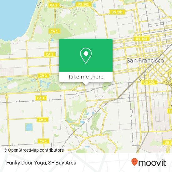 Mapa de Funky Door Yoga