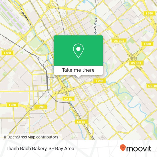 Thanh Bach Bakery map