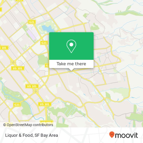 Liquor & Food map