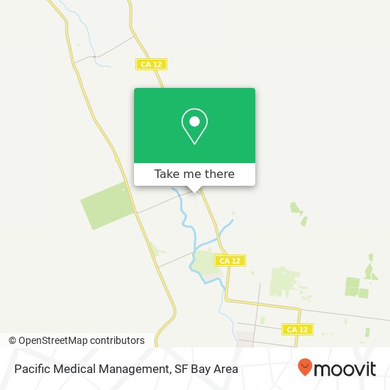 Pacific Medical Management map