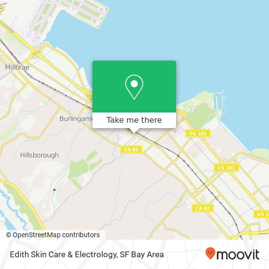 Edith Skin Care & Electrology map