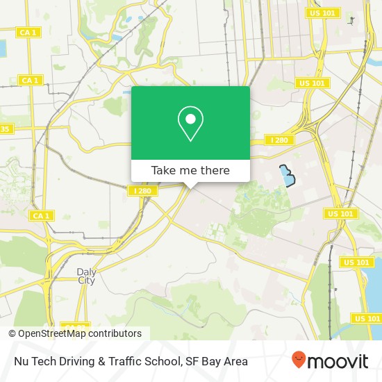 Mapa de Nu Tech Driving & Traffic School