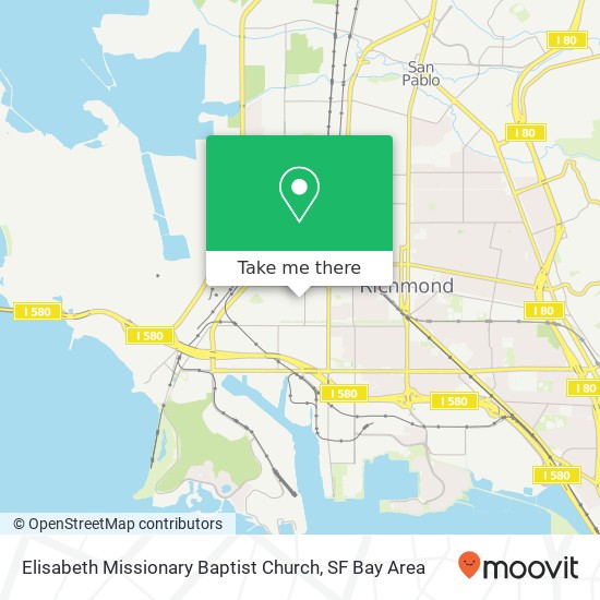 Elisabeth Missionary Baptist Church map