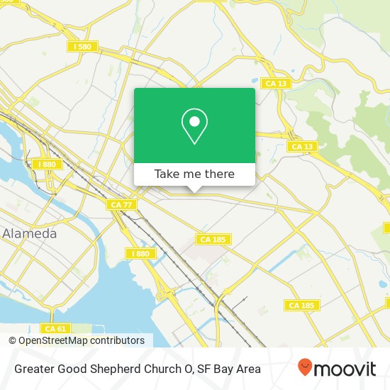 Greater Good Shepherd Church O map