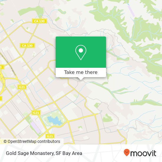 Gold Sage Monastery map