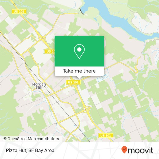 Pizza Hut map