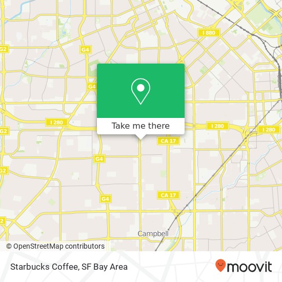 Starbucks Coffee map