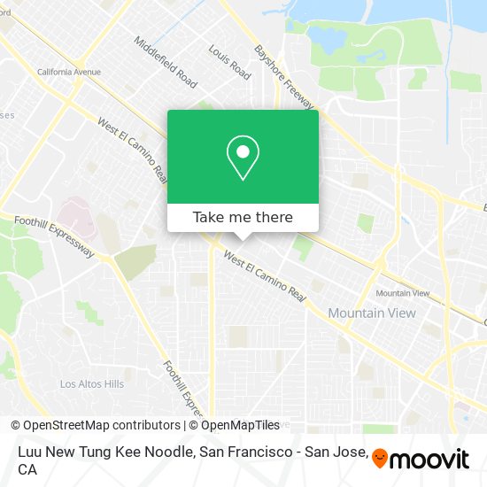 Mapa de Luu New Tung Kee Noodle