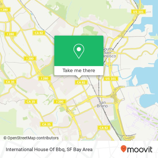 Mapa de International House Of Bbq