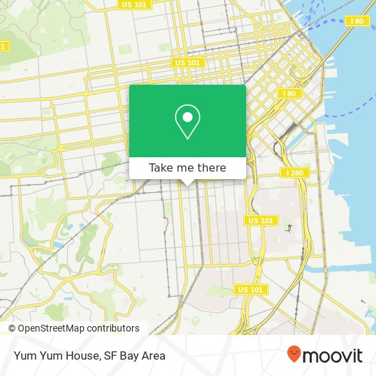 Mapa de Yum Yum House