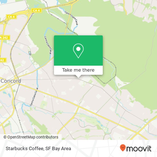 Mapa de Starbucks Coffee