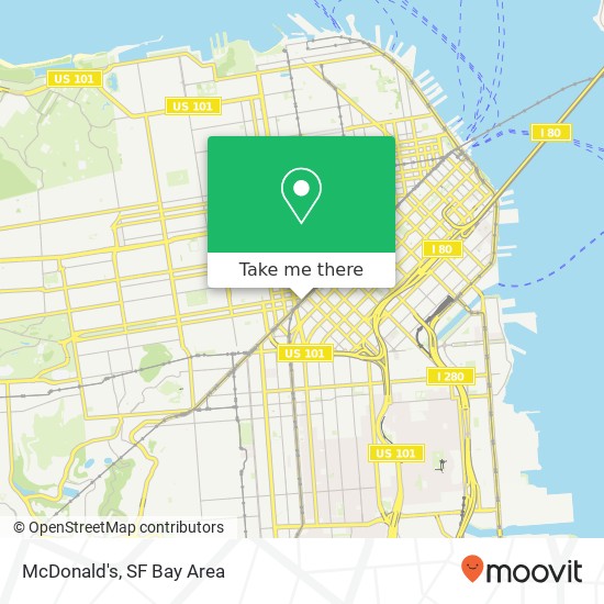 McDonald's map