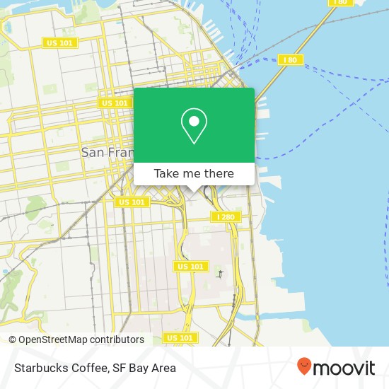 Starbucks Coffee map