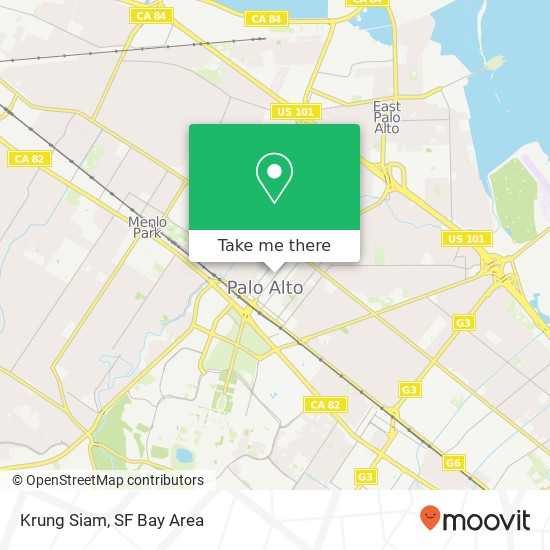 Mapa de Krung Siam
