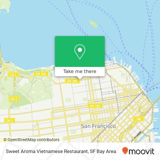 Sweet Aroma Vietnamese Restaurant map