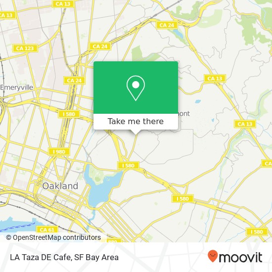 Mapa de LA Taza DE Cafe