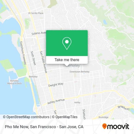 Mapa de Pho Me Now