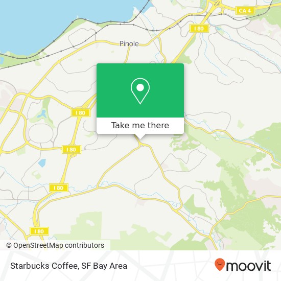 Mapa de Starbucks Coffee