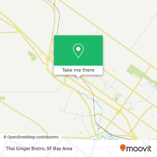 Mapa de Thai Ginger Bistro