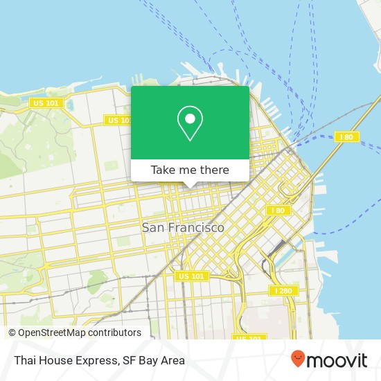 Thai House Express map