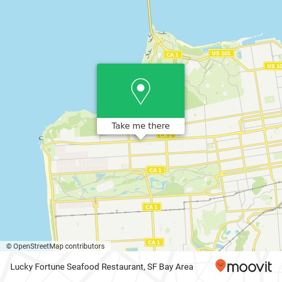 Lucky Fortune Seafood Restaurant map