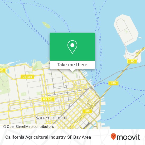 California Agricultural Industry map