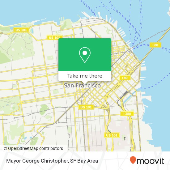 Mapa de Mayor George Christopher