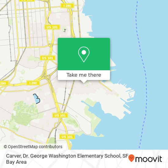 Mapa de Carver, Dr. George Washington Elementary School