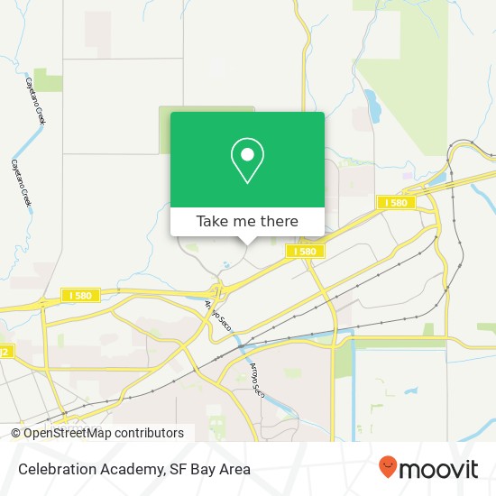 Celebration Academy map