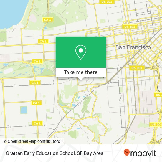 Mapa de Grattan Early Education School