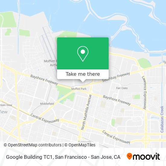 Google Building TC1 map