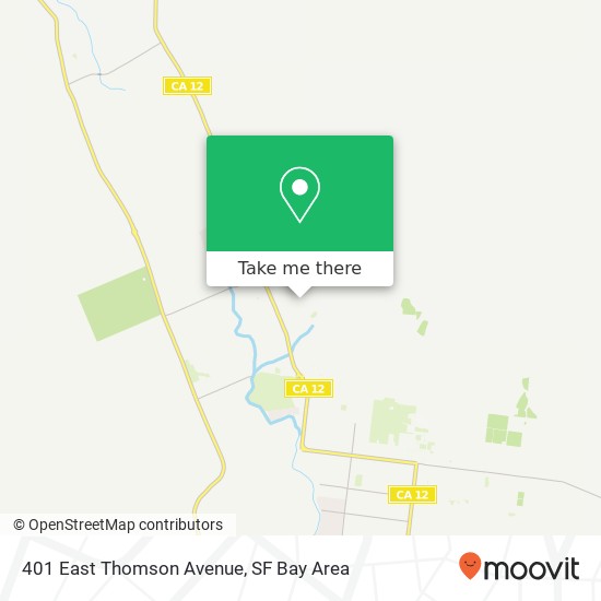 Mapa de 401 East Thomson Avenue