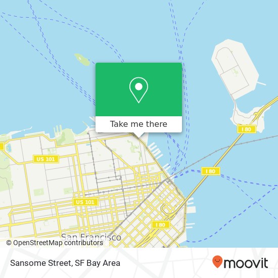 Sansome Street map