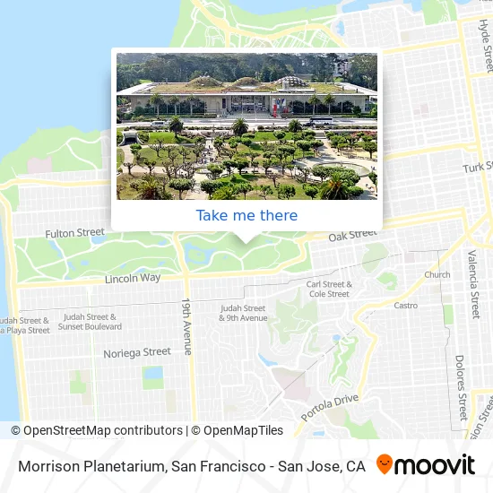 Mapa de Morrison Planetarium