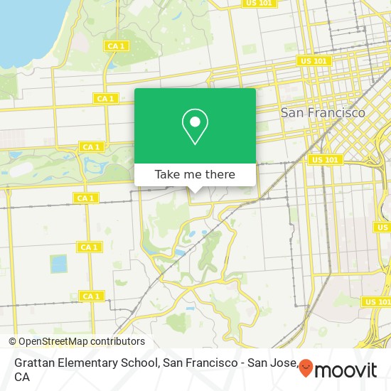Grattan Elementary School map