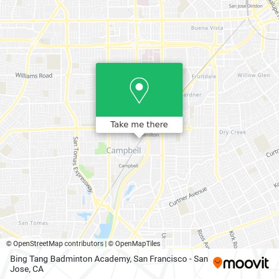 Bing Tang Badminton Academy map