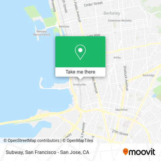 Mapa de Subway