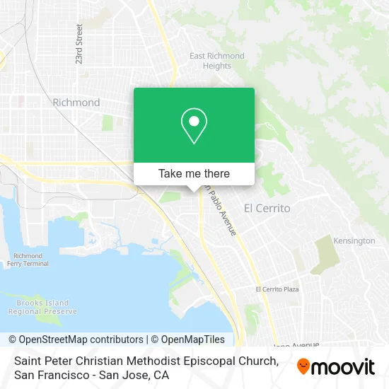 Mapa de Saint Peter Christian Methodist Episcopal Church
