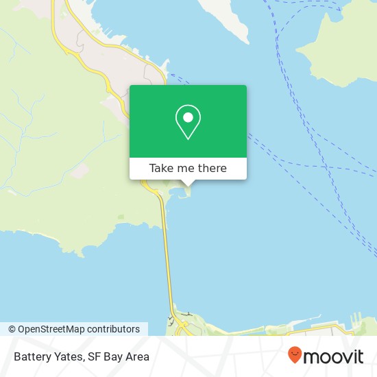 Mapa de Battery Yates