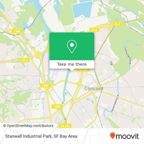 Mapa de Stanwell Industrial Park
