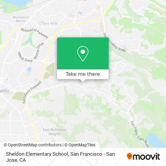 Mapa de Sheldon Elementary School
