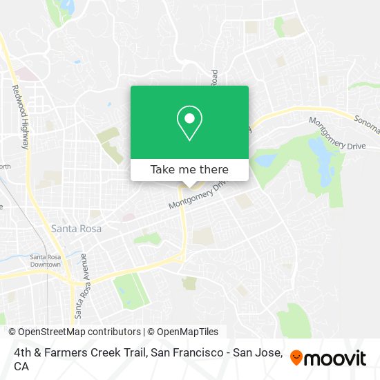 4th & Farmers Creek Trail map