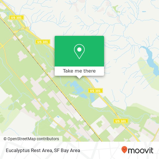 Mapa de Eucalyptus Rest Area