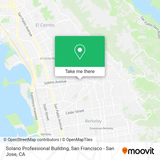 Solano Professional Building map