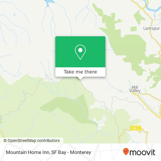 Mountain Home Inn map
