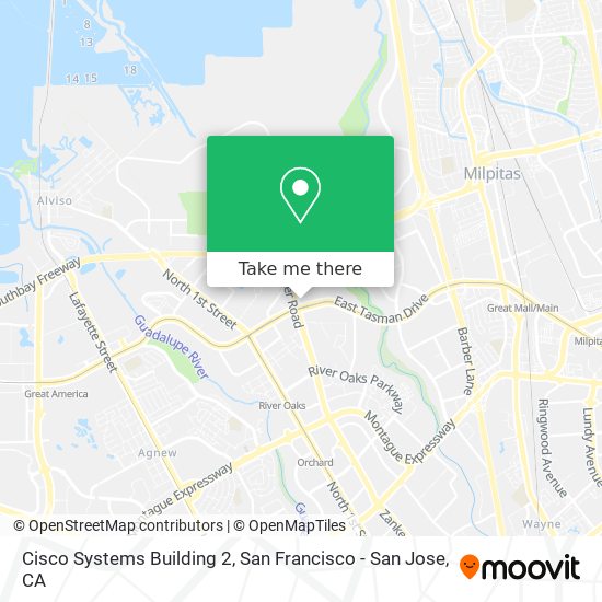 Mapa de Cisco Systems Building 2
