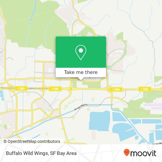 Buffalo Wild Wings map