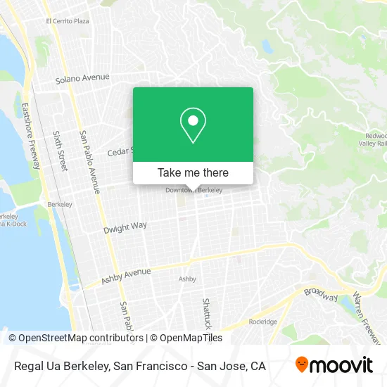 Mapa de Regal Ua Berkeley