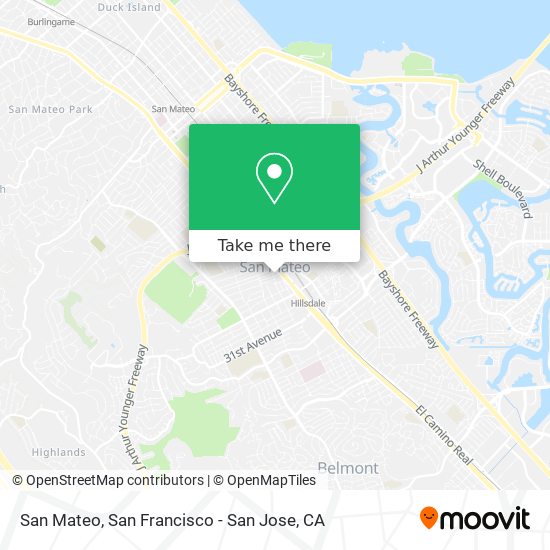 San Mateo map