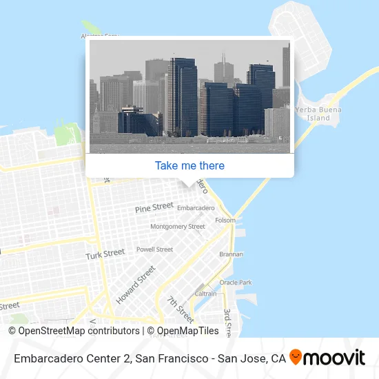 Embarcadero Center 2 map